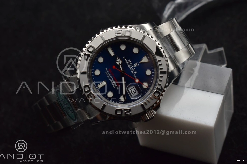 Bracelet 126622 Best 1:1 Clean Steel 904L Blue VR3235 Edition Dial SS Yacht-Master on 0217